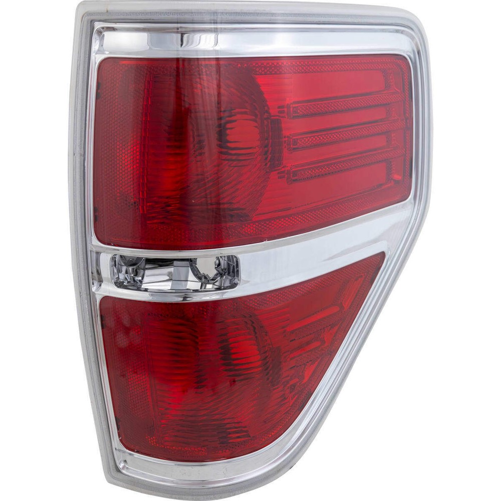 09-14 Ford F-150 Passenger Side Tail Light Brake Lamp - Red Clear Lens CAPA Certified