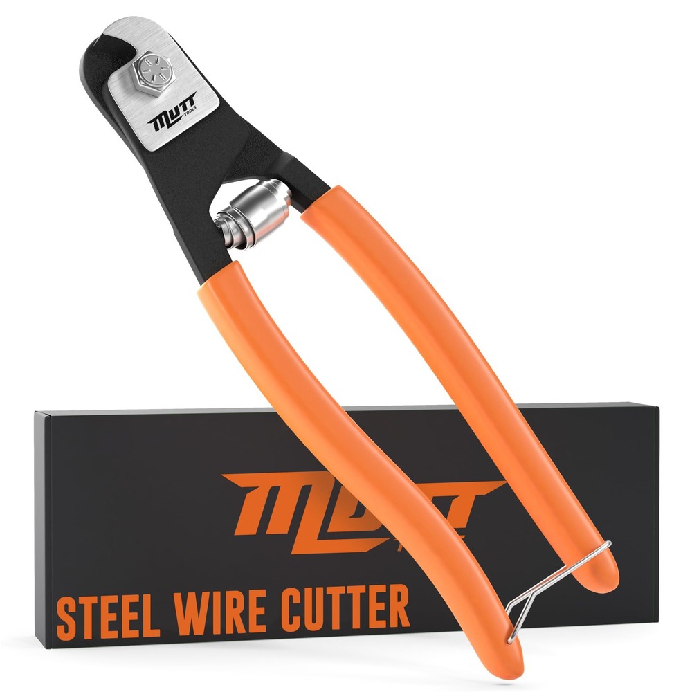 Mutt Tools Heavy Duty Steel Cable Cutters for Wire Rope Cutting