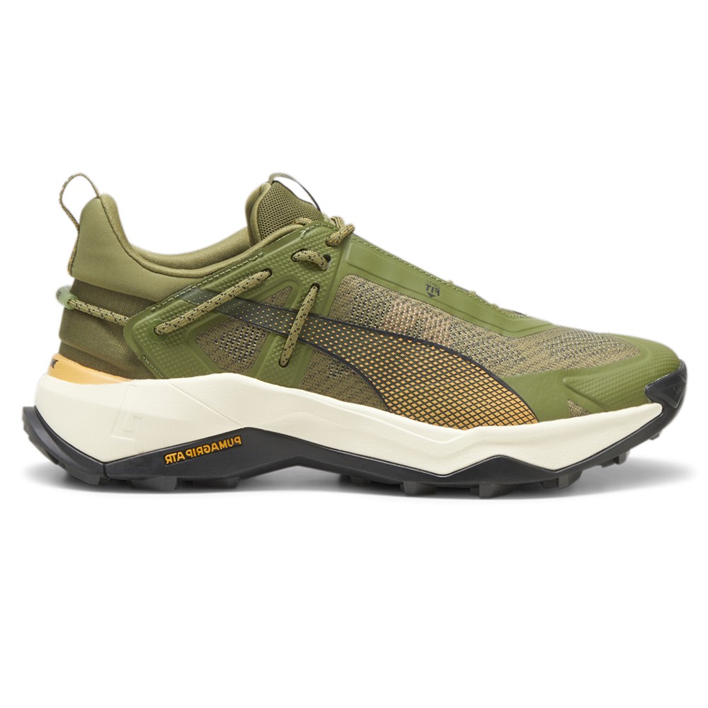 PUMA Explore Nitro Mens Green Hiking Sneakers Athletic Shoes 37785411