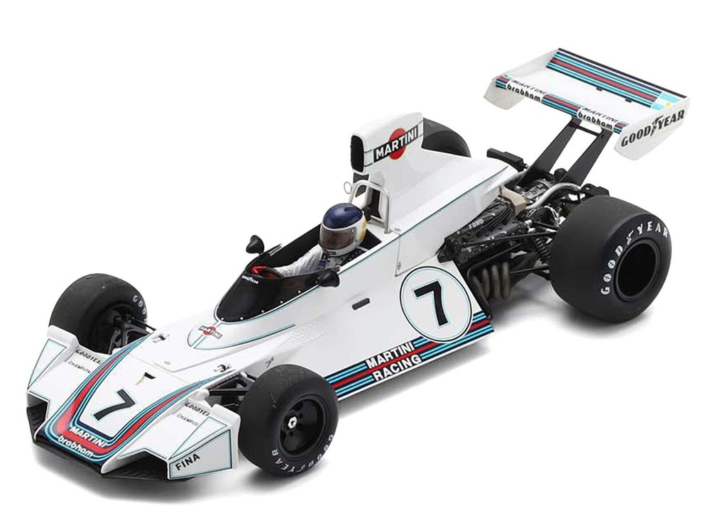 BRABHAM BT44B Reutemann 1975 German GP Winner 1/18 Scale Model by Spark 18S541