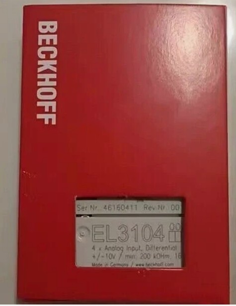 New In Box Beckhoff EL3104 PLC Module EL3104 EL3104 Free shipping
