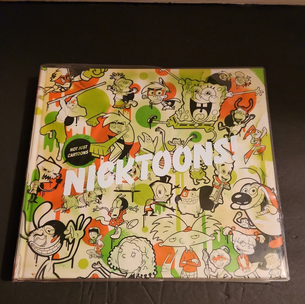 Not Just Cartoons: Nicktoons! DK Publishing, Hardcover 1st Edition very good con