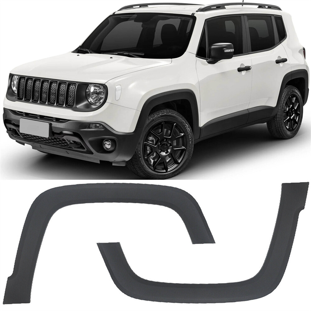 Fender Trim For 2015-2021 Jeep Renegade Set of 2 Front Driver and Passenger Side