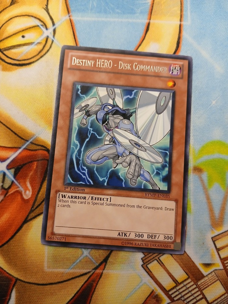 Destiny HERO - Disk Commander RYMP-EN035 Ra Yellow Mega Pack 1st Edition