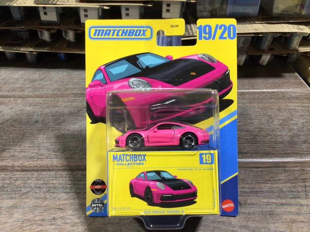 MATCHBOX COLLECTORS REAL RIDERS 2020 PORSCHE CARERRA 4S PINK