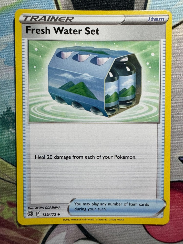 Fresh Non-Holo English Pokemon TCG Water Set BKF830