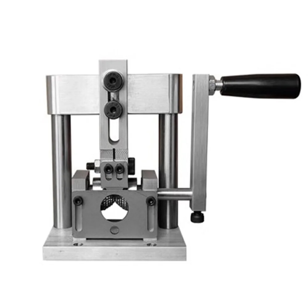 Wire Cutting Machine Electric Wire Puller Stripping Machine Hand Crank Portable