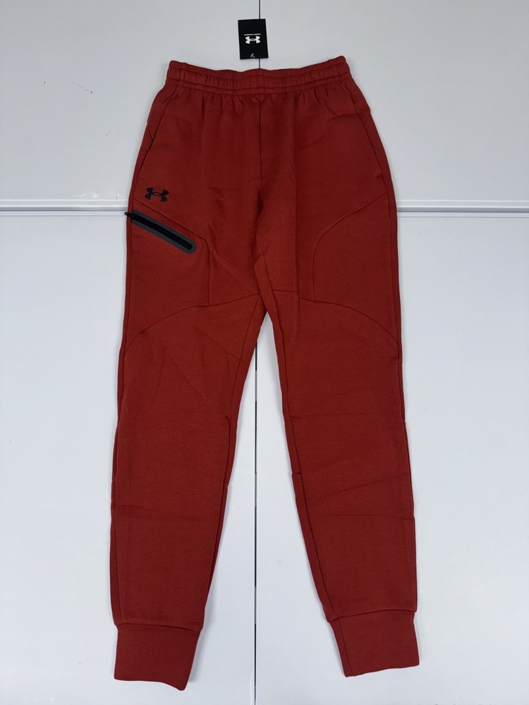 Under Armour UA Unstoppable Fleece Joggers China Red 1379808-840 Pick Size