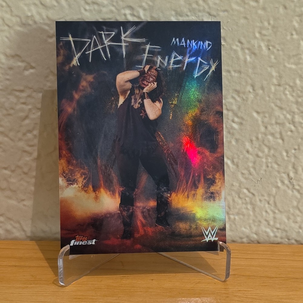 2025 WWE Topps Finest - Mankind - Dark Energy Case Hit