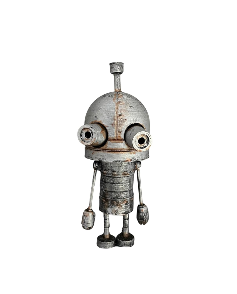 Josef Robot Figurine Machinarium Handcrafted Machinarium Inspired 3D Printed