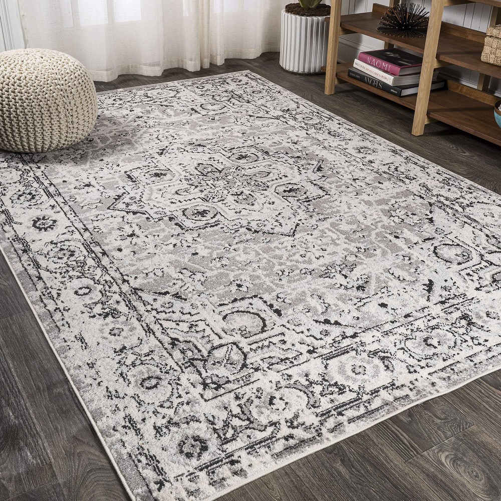 Jonathan Y BMF110A-8 Denia Bohemian Geometric Medallion Indoor Area Rug