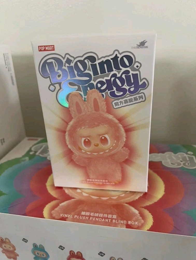 The Monsters Big Into Energy V3 Series Vinyl Plush Toy Boxed Doll