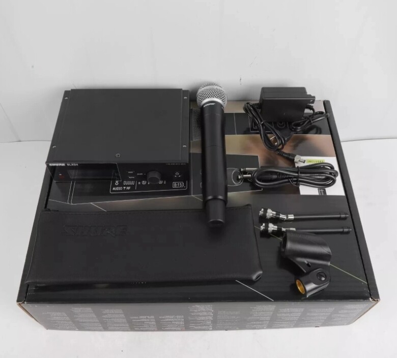 Shure SLXD24D Dual-Channel Wireless Mic System with SM58 Vocal Mic