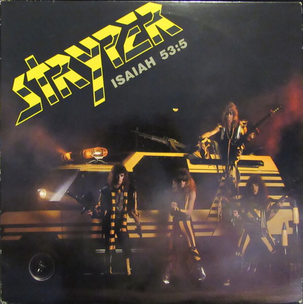 Stryper - Soldiers Under Command - Used Vinyl Record - T16280A