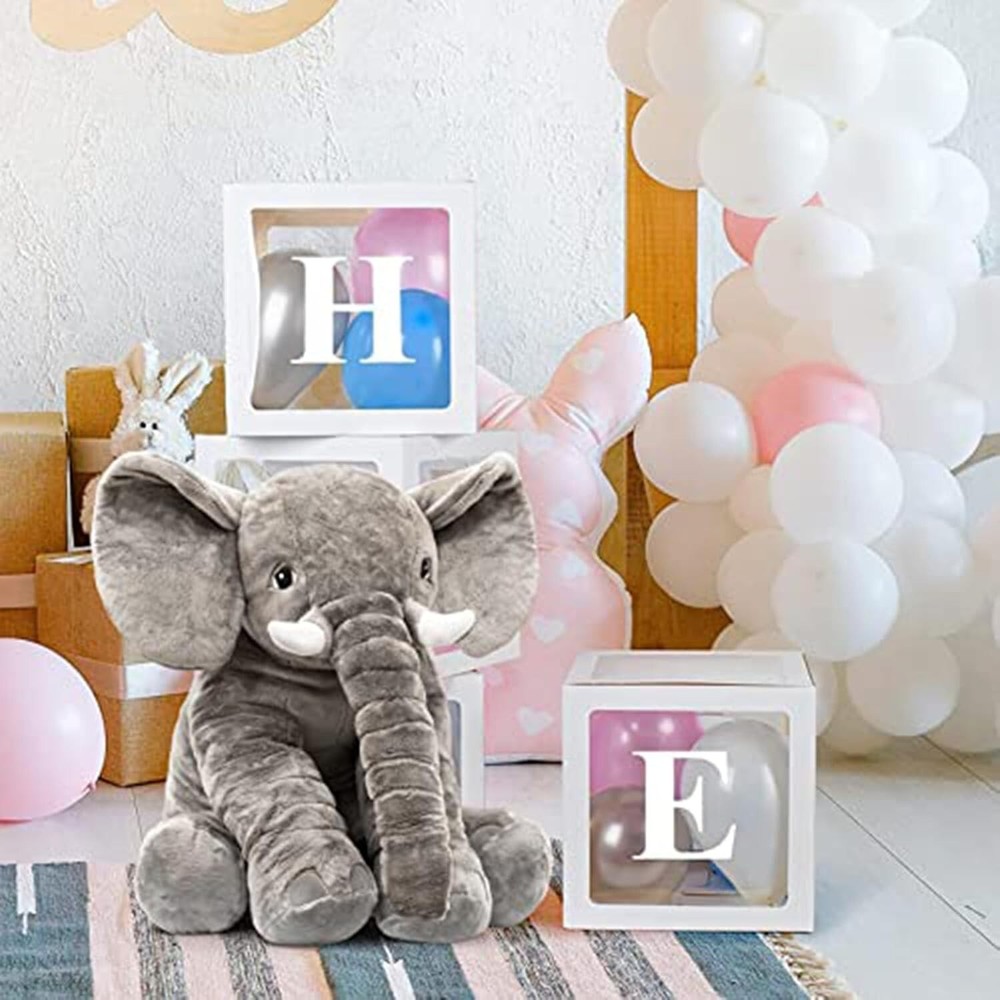 Giant Elephant Stuffed Animal Plush Toy,Large 24