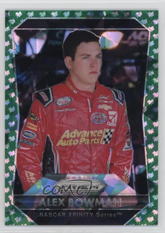 2016 Panini Prizm NASCAR Green Flag Prizm /149 Alex Bowman #7