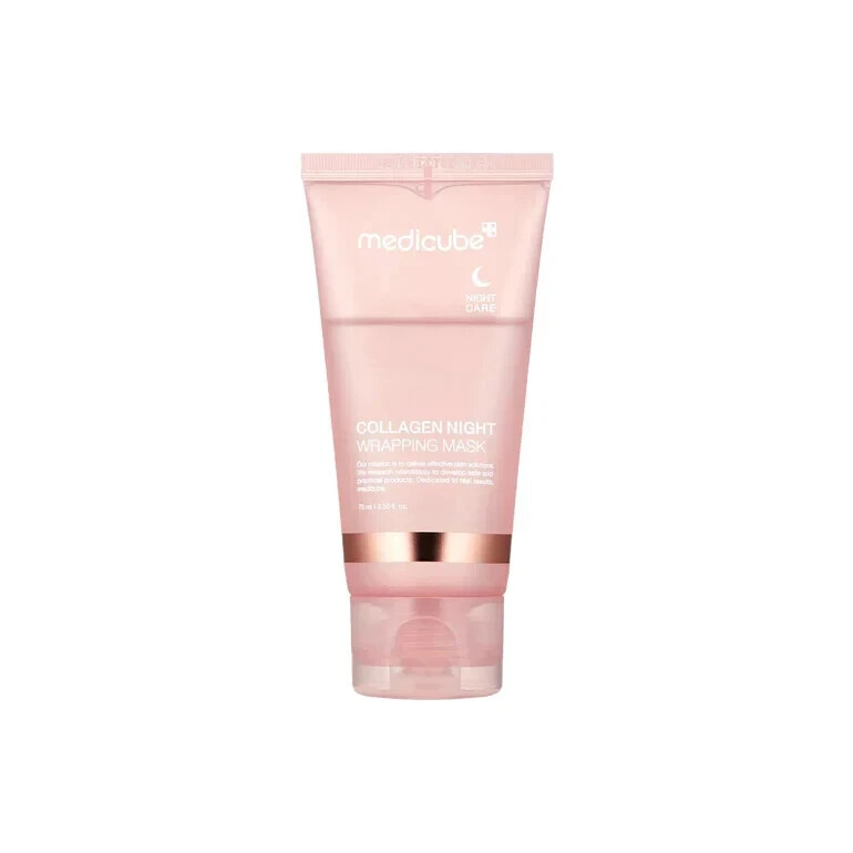 MEDICUBE Collagen Night Wrapping Mask 75ml with Free Samples Exp 02/2028