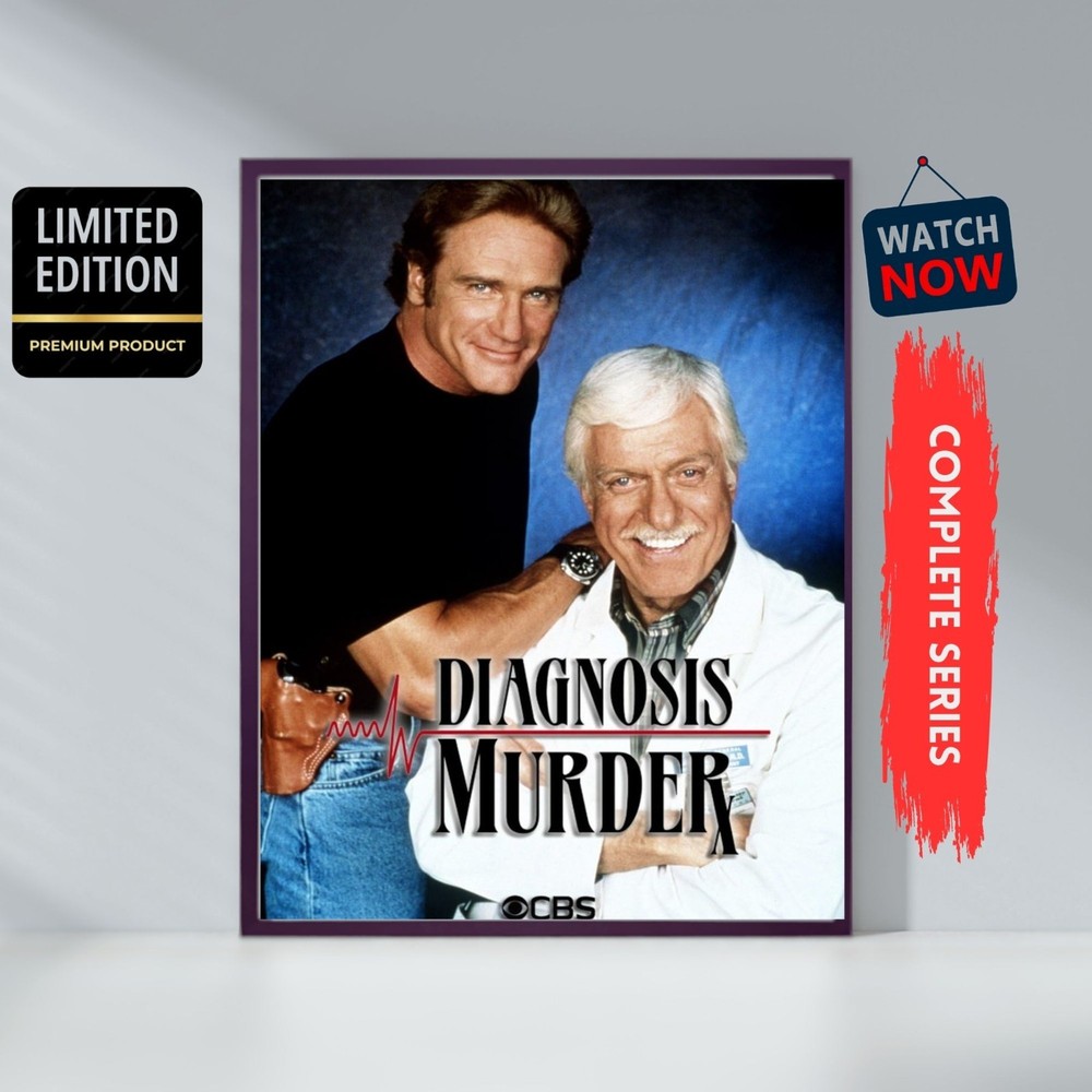 Diagnosis: Murder Complete Series (1993–2001) USB Flash Drive - DVD Quality