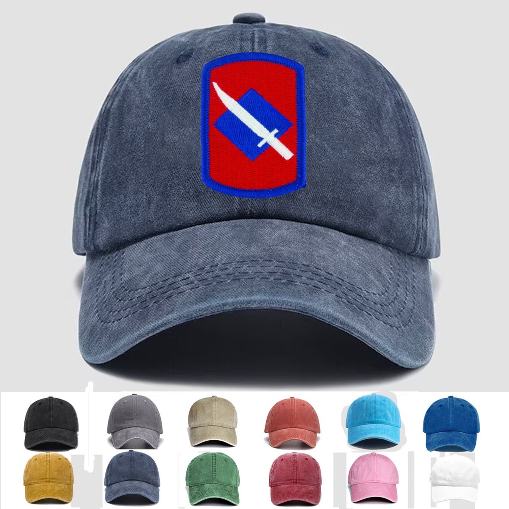 Custom Embroidered Hat 39th Infantry Brigade, Veteran Cap, Trucker Hat, Gift