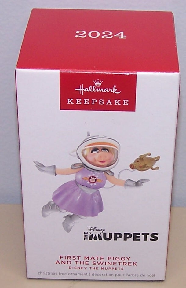 2024 Hallmark Keepsake First Mate Piggy & Swinetrek Ornament QXD6861