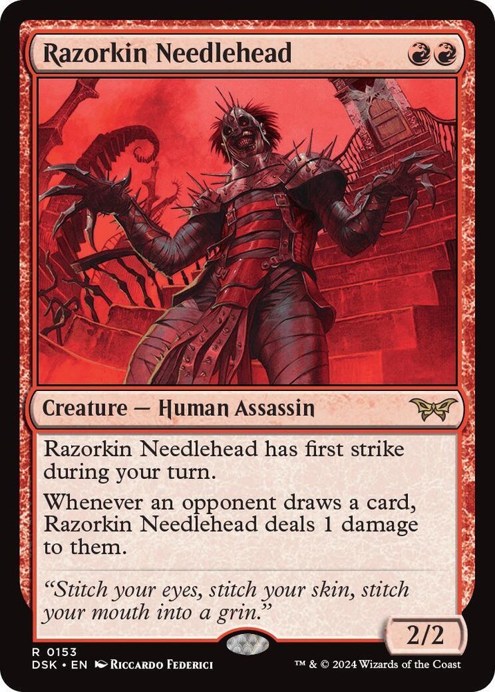 Razorkin Needlehead Duskmourn: House of Horror Regular