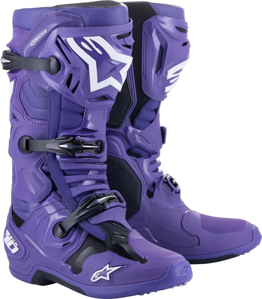 Tech 10 Boots Ultraviolet Black Sz 13