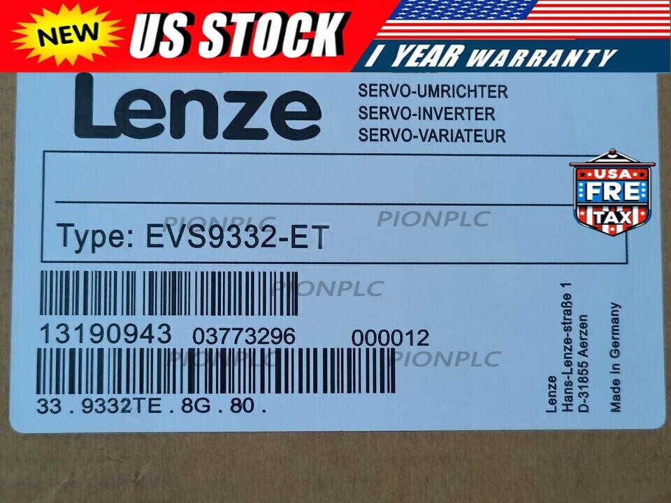 EVS9332-ET NEW LENZE EVS9332ET Inverter