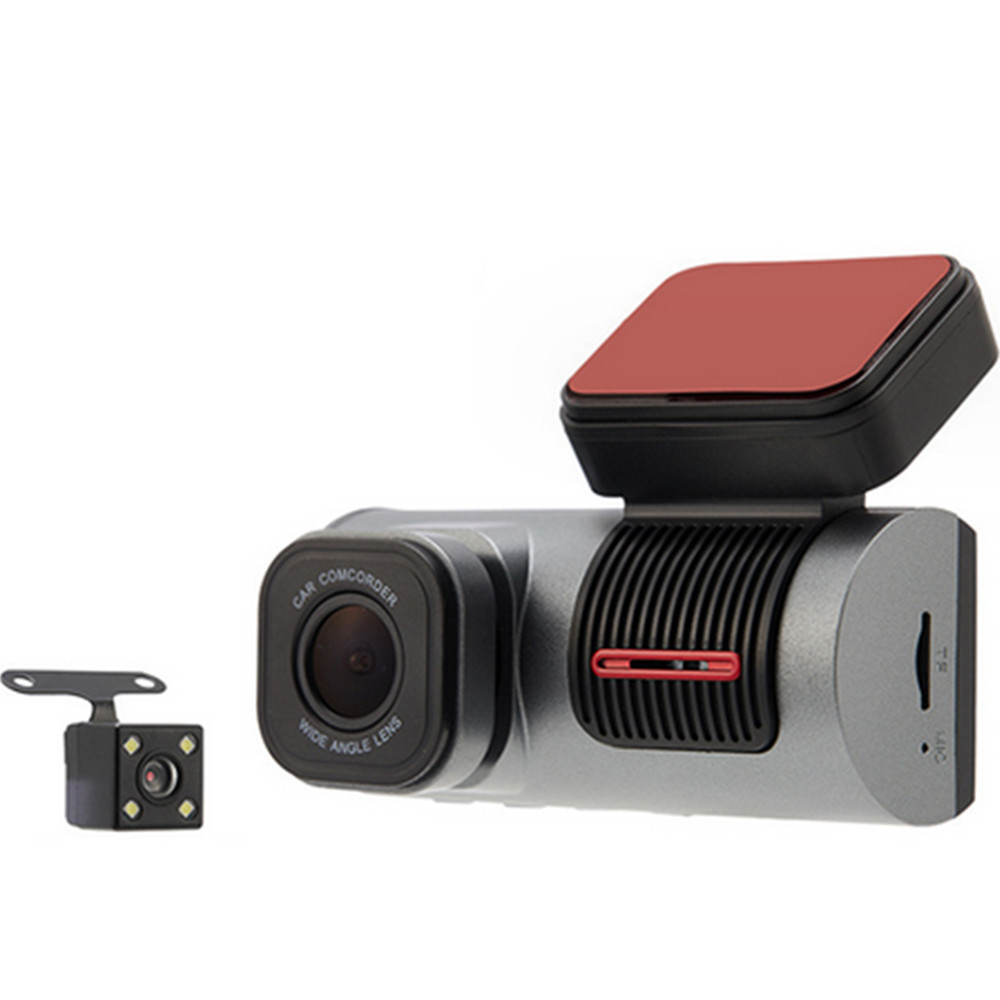Dual Lens Dash Camera Car DVR Video Recorder Parking Cam Night Vision G-sensor