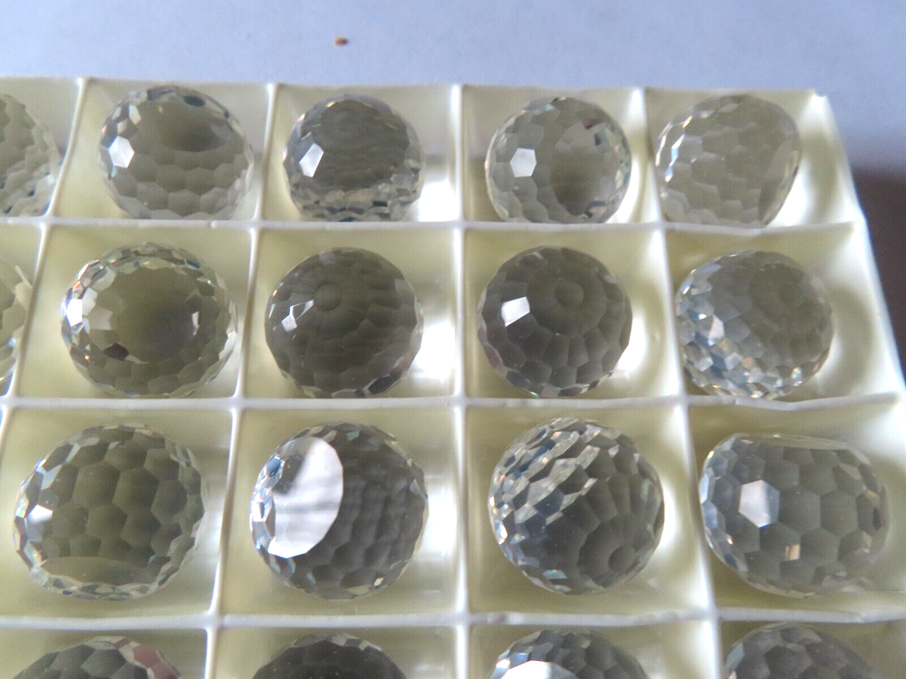 Swarovski 16mm 3/4 Flatback Disco Ball Crystals 6-Pack #4869