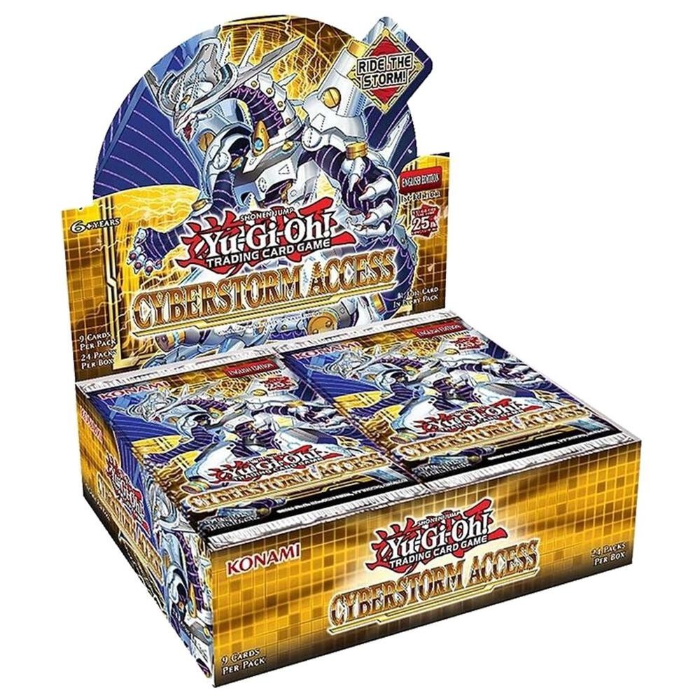 2023 Yugioh Cyberstorm Access 1st Edition Booster Box [24-Packs] Sealed