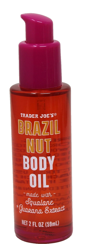 Trader Joe's Brazil Nut Body Oil 2 oz Travel Size Brand New