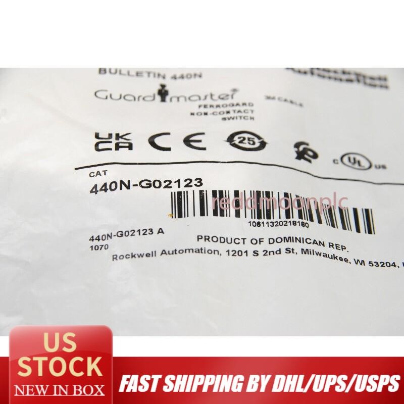 Allen Bradley 440N-G02123 Non-Contact Safety Switch 440NG02123 US Free Tax