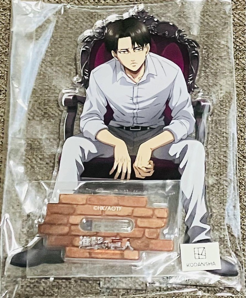 Attack on Titan Levi Acrylic Stand Anime character Animation
