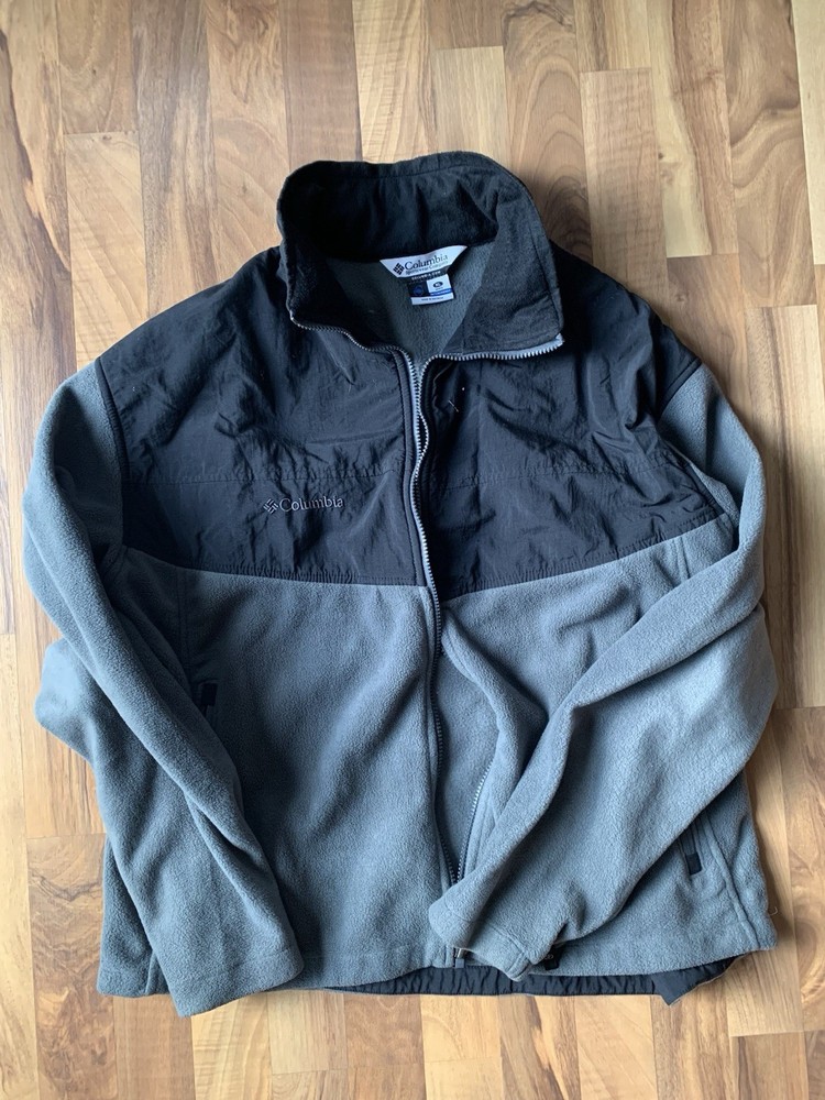 Mens Columbia Fleece Jacket Size XL