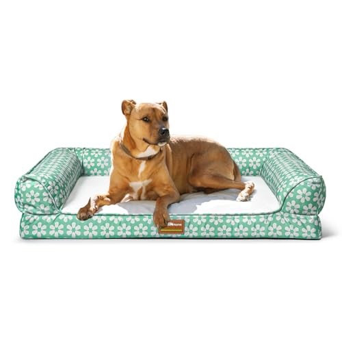 Orthopedic Dog Bed for Large Dogs 36x27 Inches Comfort Support Feldspar
