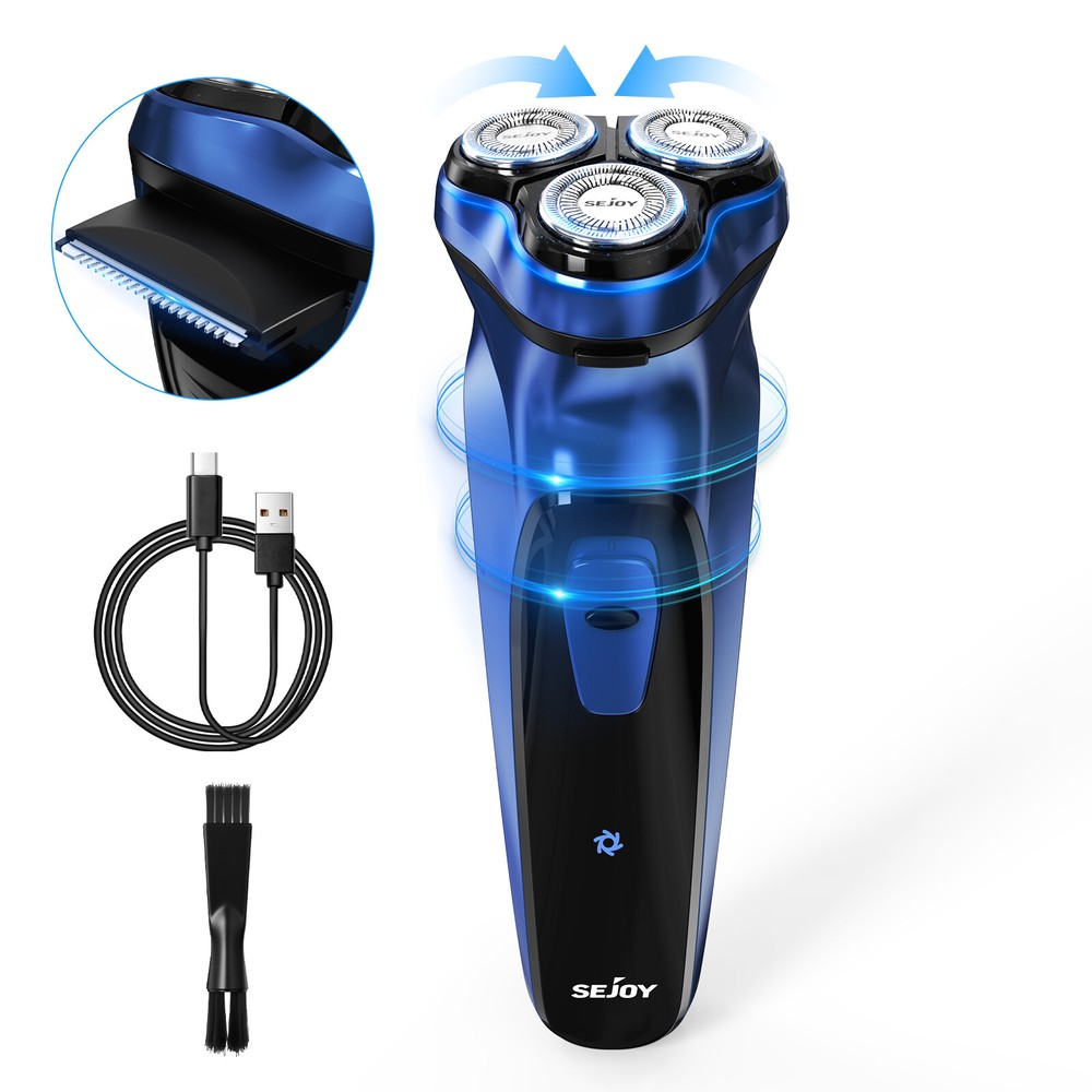 Electric Shaver Rechargeable Trimmer Razor Hair Beard Shaving Machine Cordless