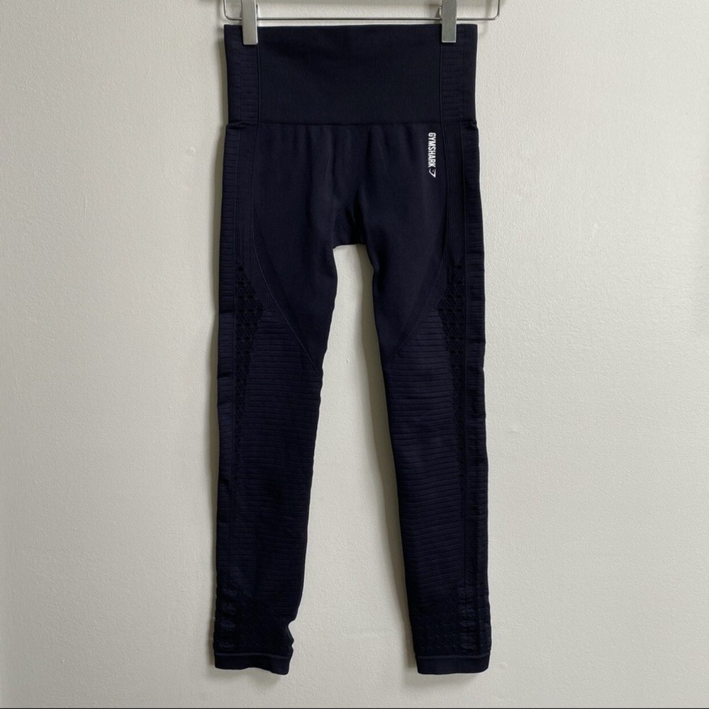 Gymshark Black Energy Seamless Leggings Size Small