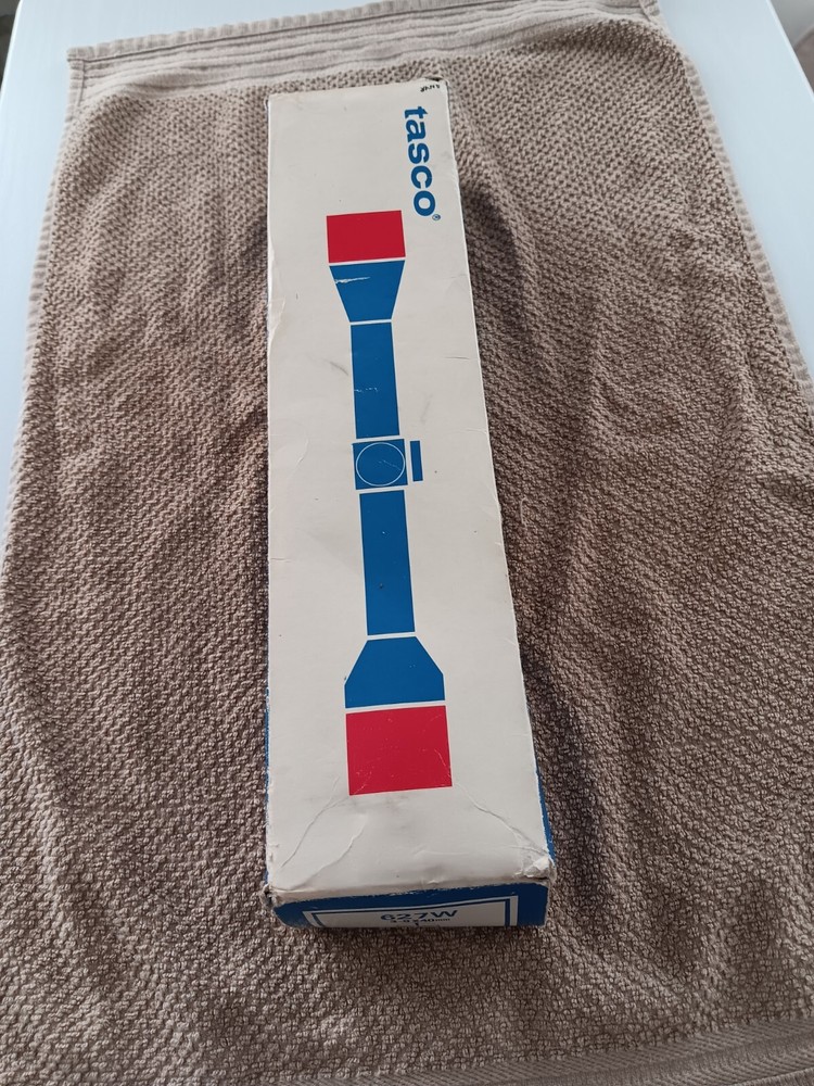 Tasco 3X-9x40 Scope #627W. Waterproof. New In Box, Made in Japan