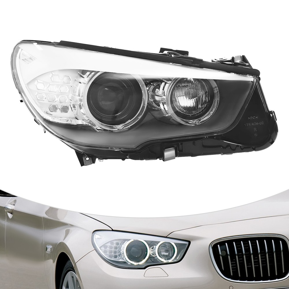 For 2010-2017 BMW 5 Series GT F07 Right Passenger Side Headlight Headlamp w/ AFS