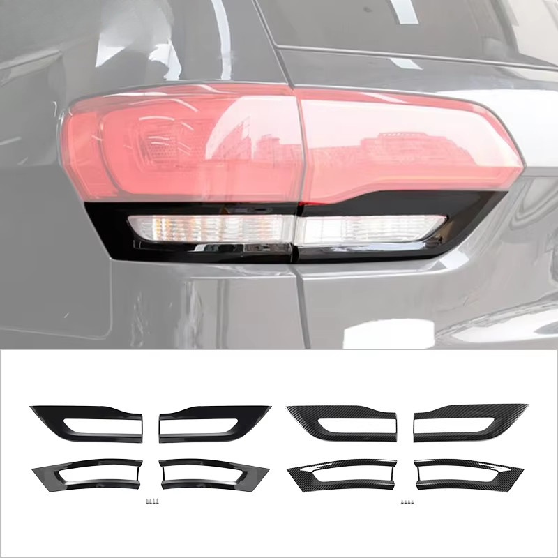 Car Rear Tail Light Lamp Guard Cover Trim Bezel for Jeep Exterior Accessorie