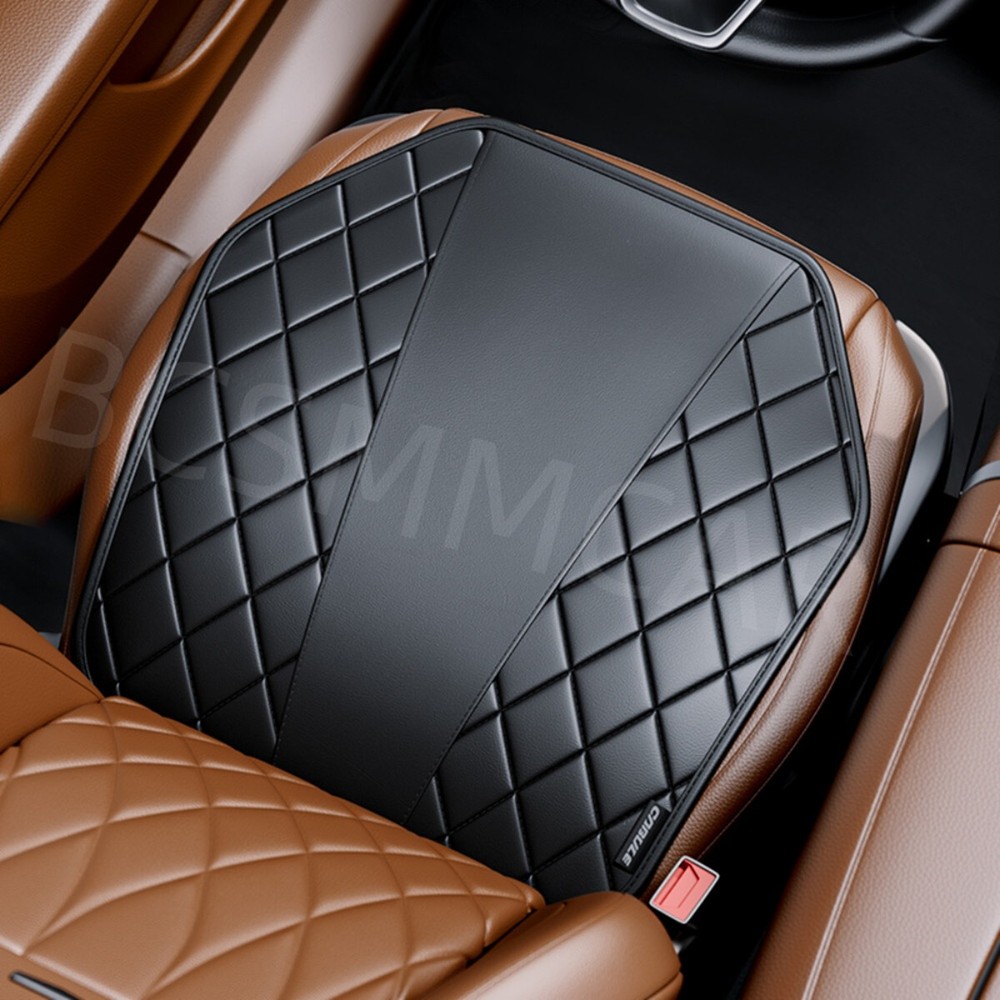 Leather Car Front Cover Cushion Driver's Seat Protector For Interior Accessories