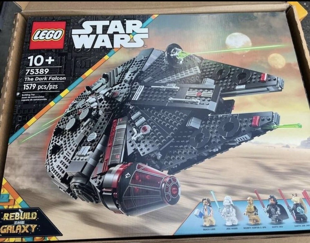 lego star wars dark falcon 75389 (FACTORY SEALED) COMPLETE SET DEAL!