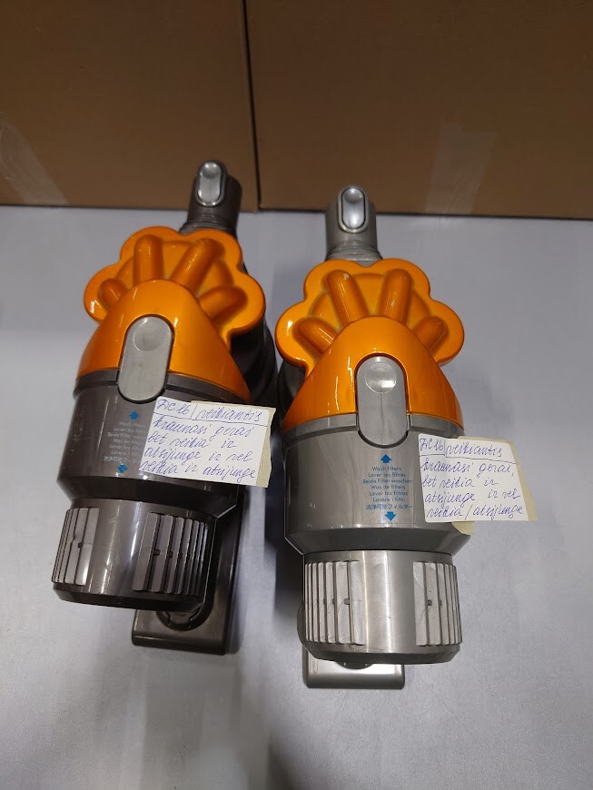 Dyson DC16 Vacuum Cleaner Lot of 2 Working and Defective Units