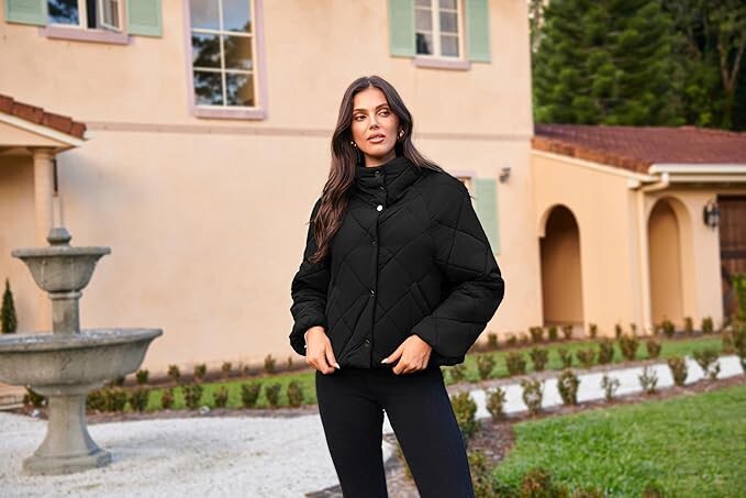 Grace Karin Women's Heavyweight Winter Coat Long Sleeve Warm Jacket