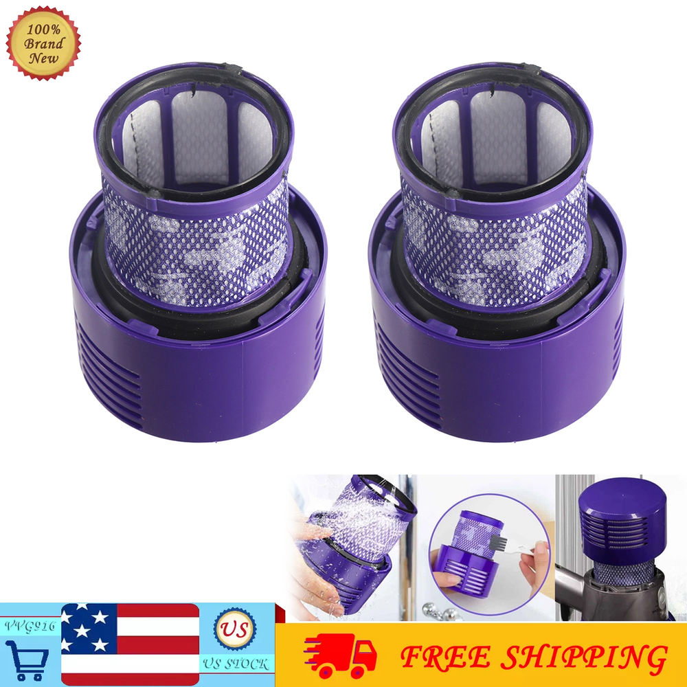 Dyson V10 Motorhead Total Clean 2X Replacement Rear Filters 969082-01
