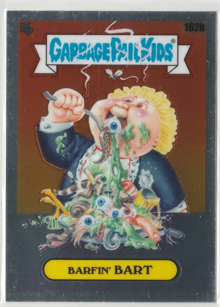 Barfin Bart 162b Garbage Pail Kids GPK 2021 Chrome Series 4 CS4 Card