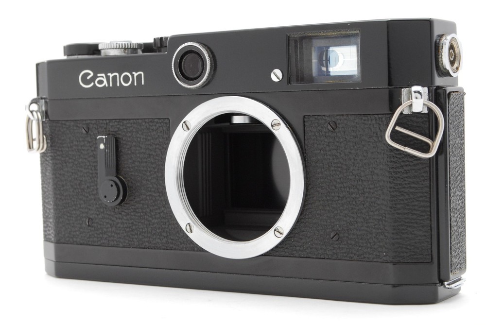 Read [MINT] Canon P 35mm Rangefinder Film Camera L39 Repaint Black From JAPAN