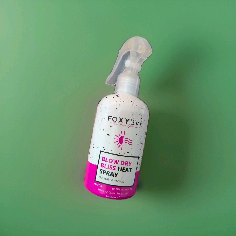 Foxybae Blow Dry Bliss Biotin Heat Protectant Spray 8 oz