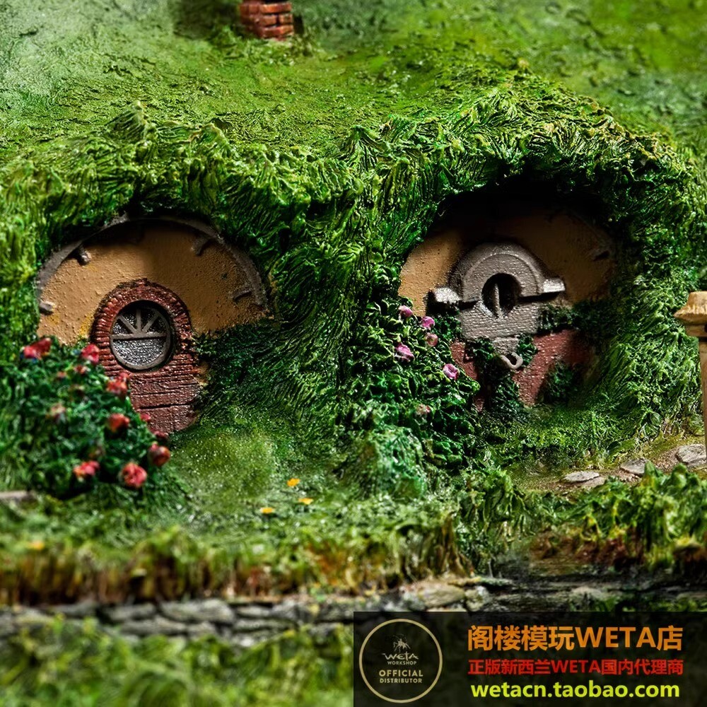 Weta Bag End Statue The Hobbit Lord of the Rings Figure Scene Statue Model NEW