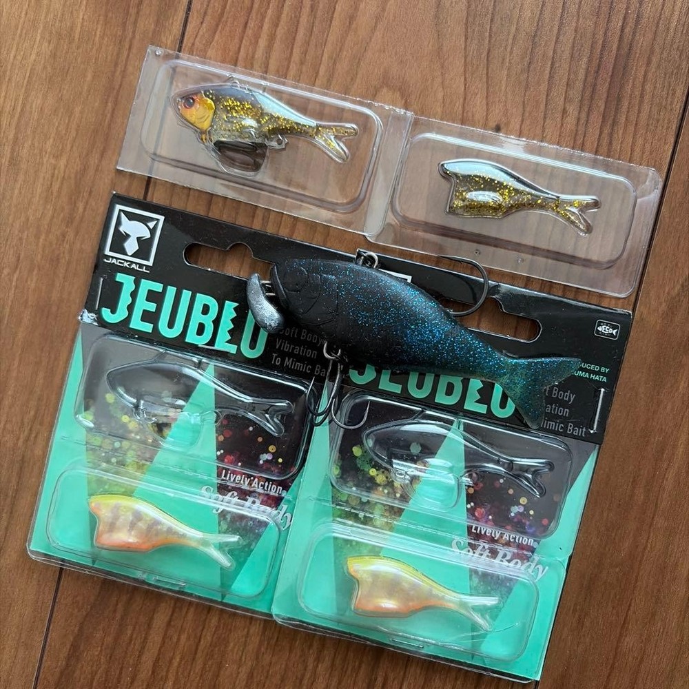 JACKALL Jeublu GALVIB Vibration Lure Set Used Fishing Tackle Excellent Condition